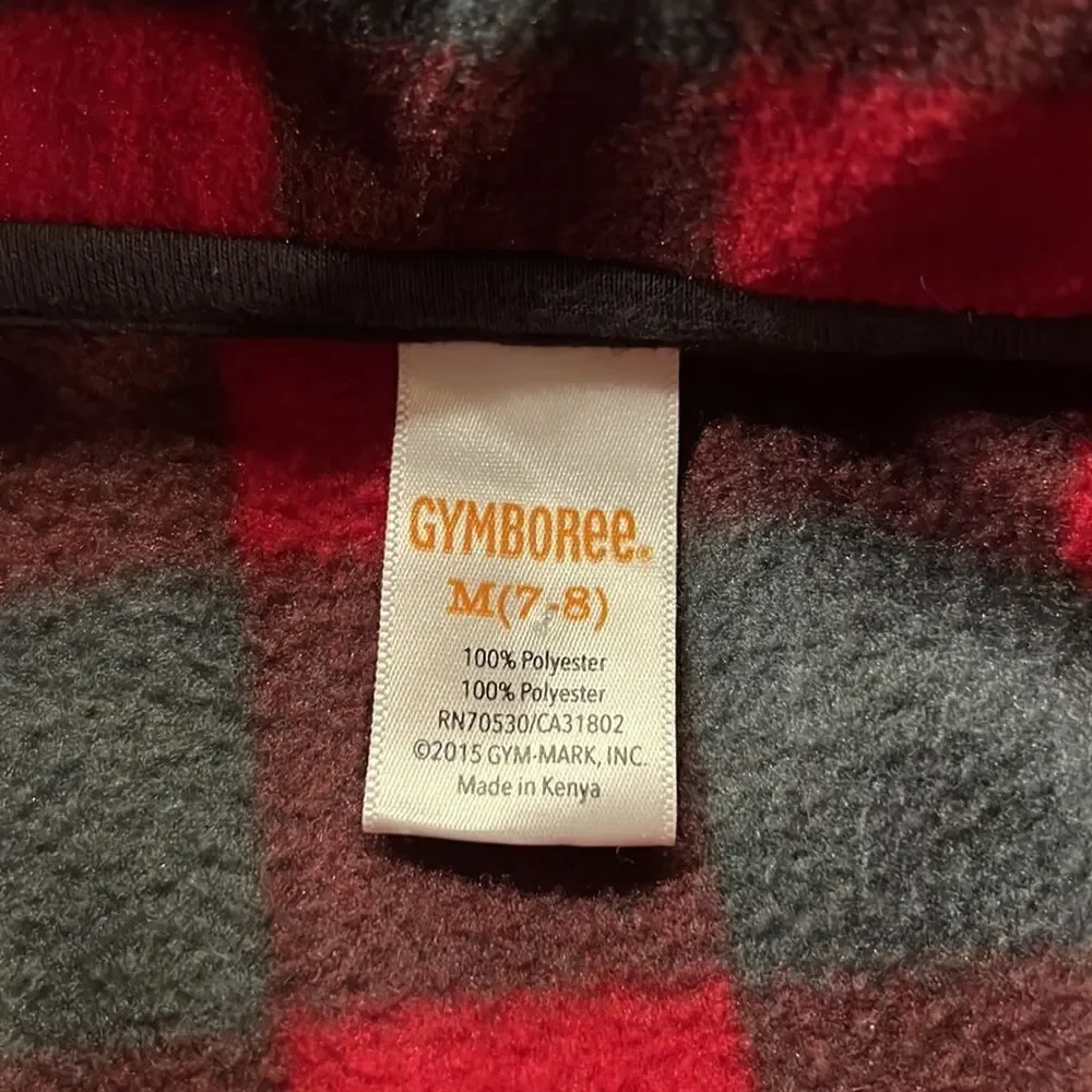 Gymboree size 7/8 fleece sweatshirt.